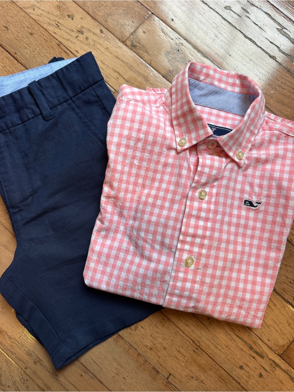 Boys Janie & Jack/Vineyard Vines Shorts And Shirt Set, Size 6